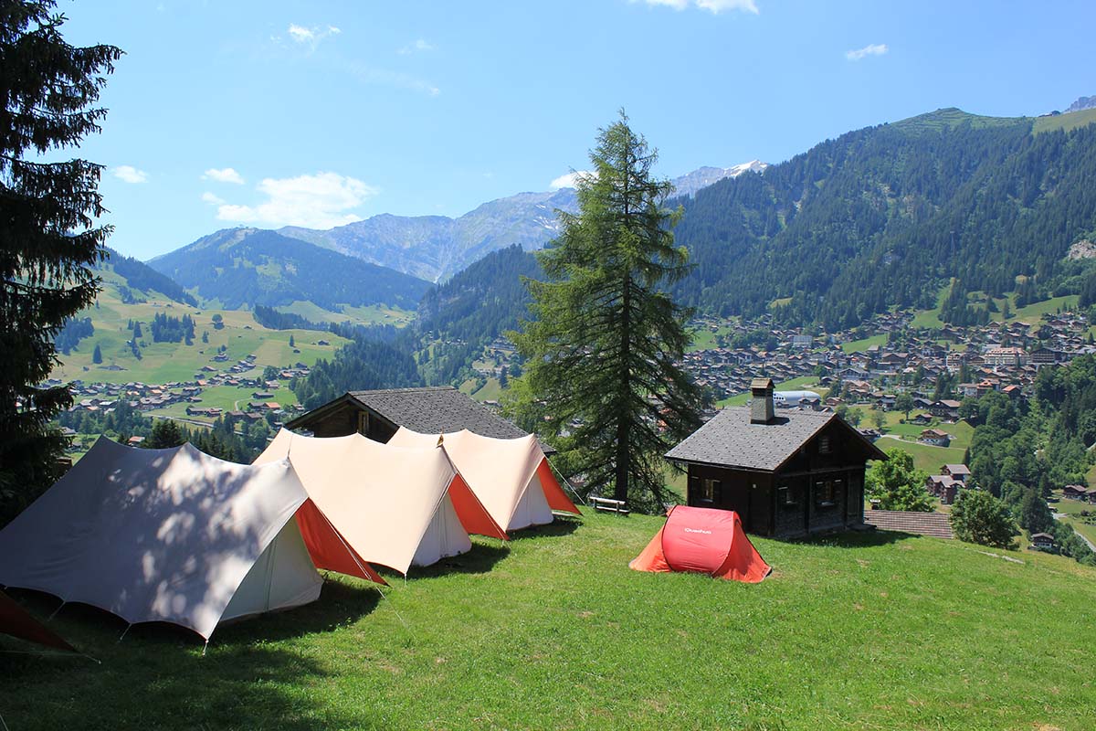 Our Chalet Campsite Tents 