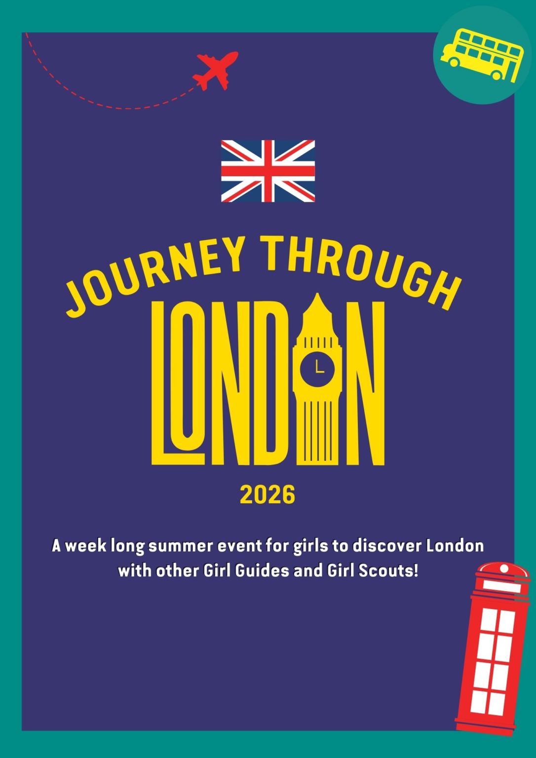  Journey through London Six 2026 – LIMITED AVAILABILITY - WAGGGS World 